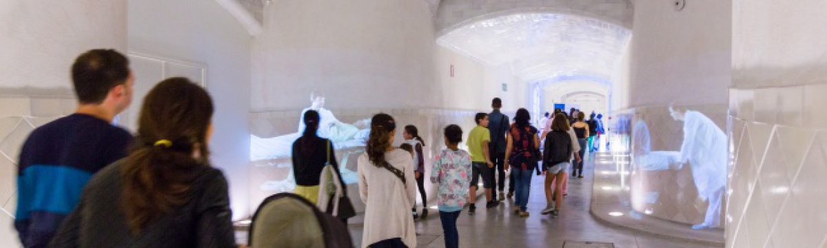 Recinto Modernista Sant Pau túneles visitas